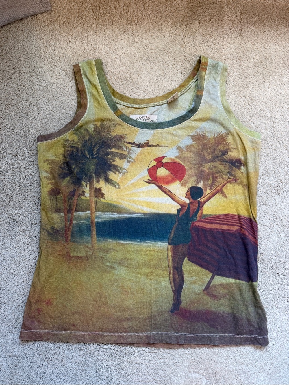 Natural Reflections Vintage Graphic Tank